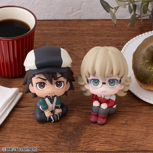 Tiger & Bunny Look Up PVC Statues Kaburagi T Kotetsu & Barnaby Brooks Jr. Set (with gift) 11 cm P065090