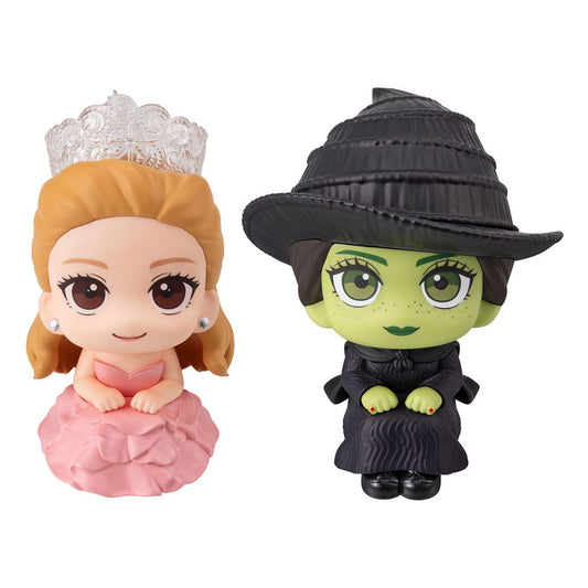 Wicked Look Up PVC Statues Elphaba & Glinda (with gift) 11 cm P069174
