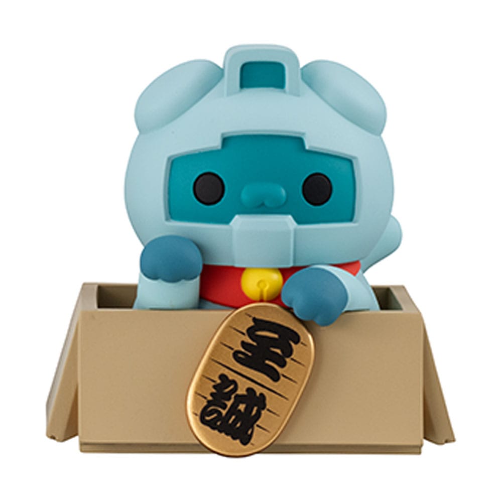 Mobile Suit Gundam Mega Cat Project Trading Figure Cats Luckycat 6 cm Blind Box Assortment (6) (with gift) P067387