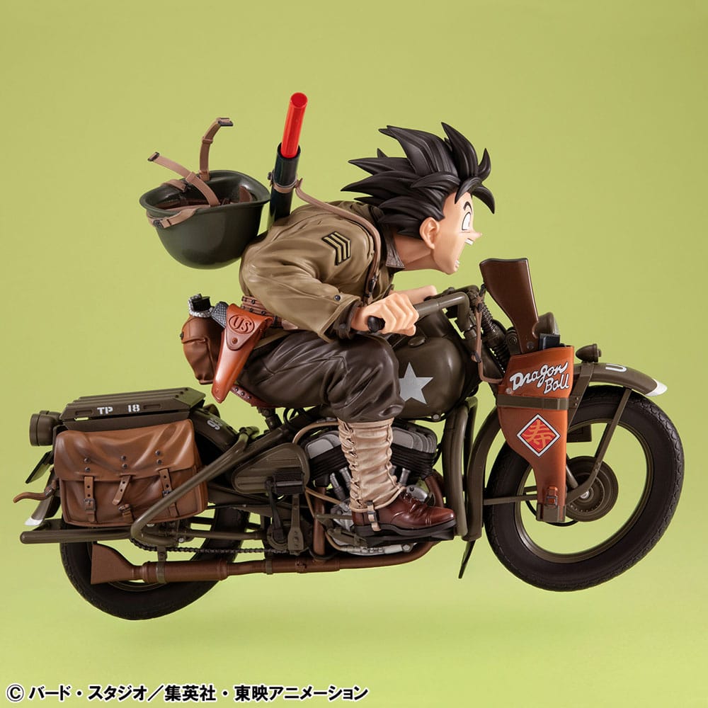 Dragonball Z 05 Desktop Real McCoy PVC Diorama Son Goku & Bike 18 cm P067393