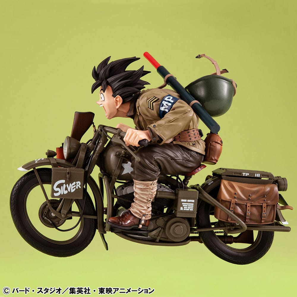 Dragonball Z 05 Desktop Real McCoy PVC Diorama Son Goku & Bike 18 cm P067393