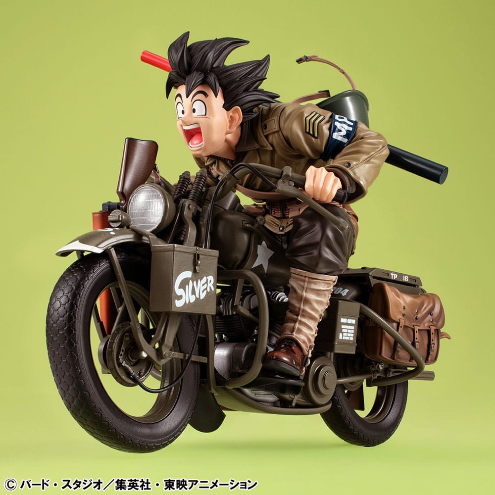 Dragonball Z 05 Desktop Real McCoy PVC Diorama Son Goku & Bike 18 cm P067393