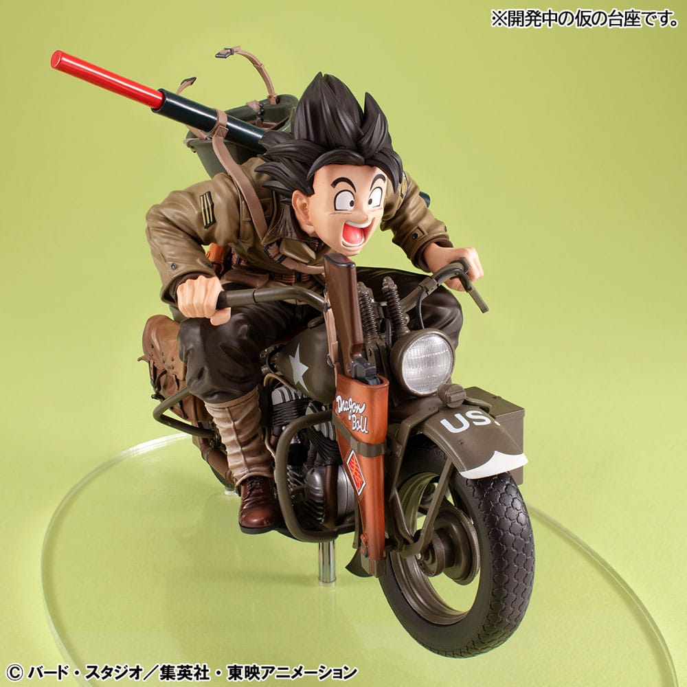 Dragonball Z 05 Desktop Real McCoy PVC Diorama Son Goku & Bike 18 cm P067393