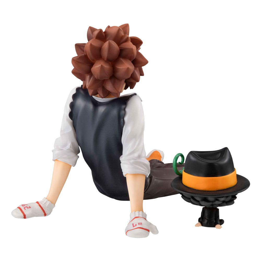 Katekyo Hitman Reborn! G.E.M. Series PVC Statue Tsuna & Reborn Palm Size 9 cm P067394