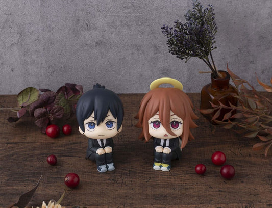 Chainsaw Man The Movie: Reze Arc Look Up PVC Statue Aki Hayakawa Smile Ver. & Angel Devil Set (with gift) 11 cm P067398