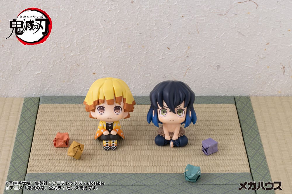 Demon Slayer Kimetsu no Yaiba Look Up PVC Statue Zenitsu Agatsuma Smile Ver. 11 cm P067401