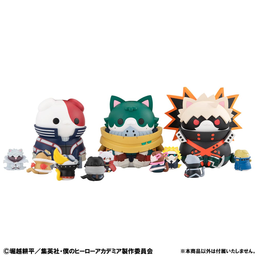 My Hero Academia Mega Cat Project Nyanto! The Big Heroaca Cats Series Series Trading Figure Shoto Todoroki 12 cm P069185