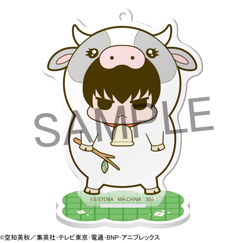Gintama Acrylic Figure Prince Hata & Animal Paradise Farm of Love & Peace 6 cm Blind Box Display (6) P069189