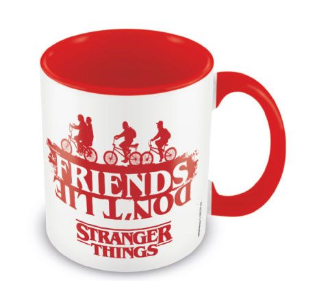 Stranger Things Coloured Inner Mug Friends Don't Lie P065640