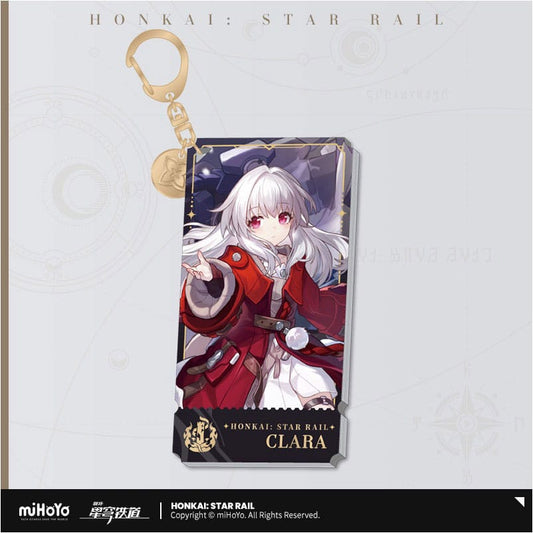 Honkai: Star Rail Character Acrylic Keychain Clara 9 cm P050812