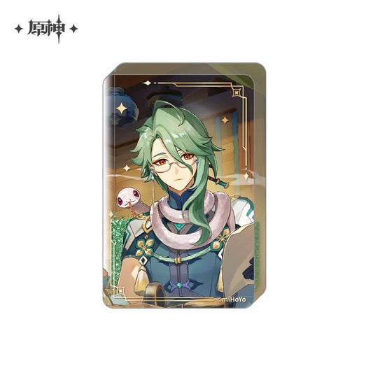 Genshin Impact Acryl Ornament with Glitter: Baizhu 8,5 cm P050842