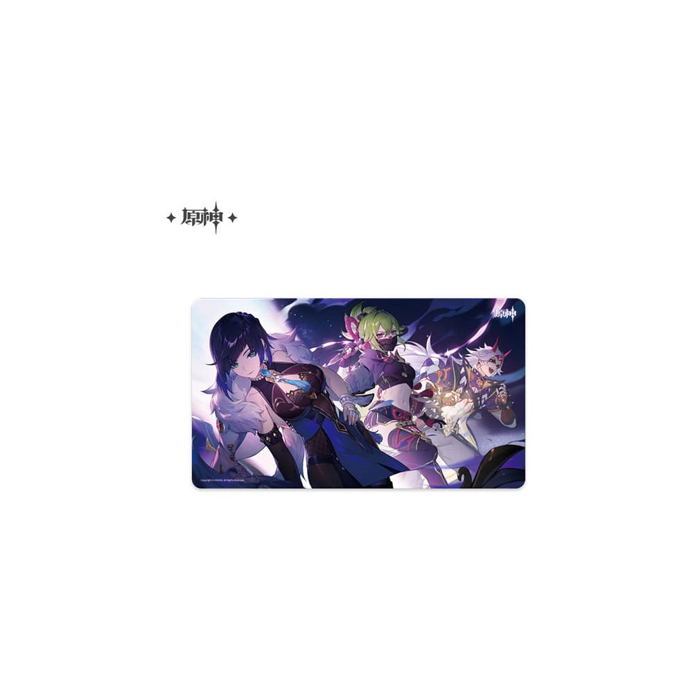 Genshin Impact Mousepad Yelan, Kuki Shinobu & Arataki Itto 70 x 40 cm P050878