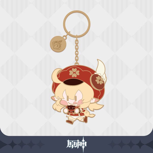 Genshin Impact Character Metal Keychain Klee P050929