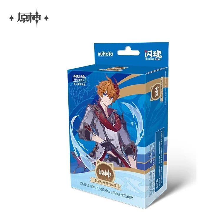 Genshin Impact Trading Card Game Series 03 Pre-Build Starter Deck 02 Tartaglia *Chinese Version* P074628