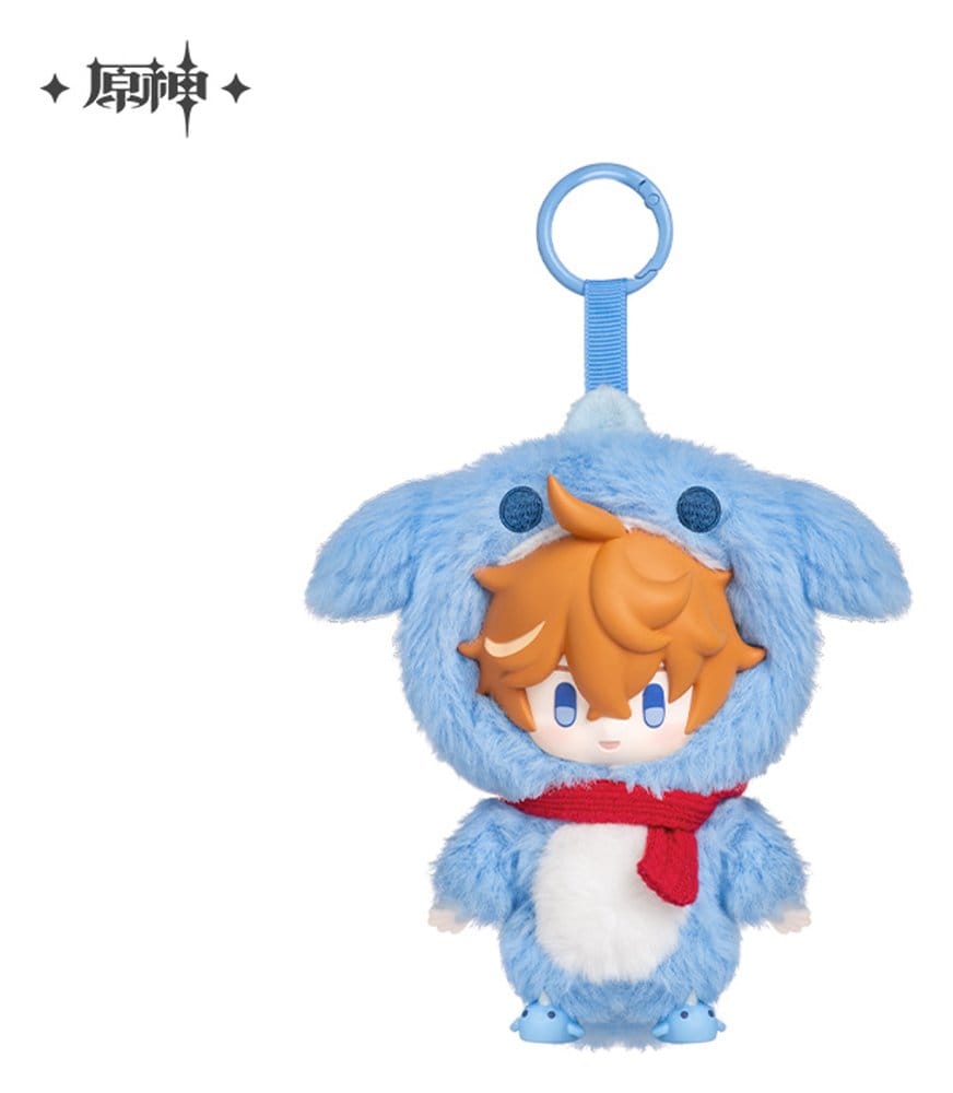 Genshin Impact Winter Nesting Series Vinyl Plush Keychain Tartaglia 15 cm P074639