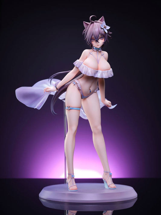 Original Character Statue 1/6 Cat-like Girlfriend Evangeline 28 cm P051056