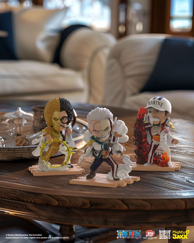 One Piece Freeny's Hidden Dissectables Marines Edition 4 inch Vinyl Figure Blind Box Display (6) P051105