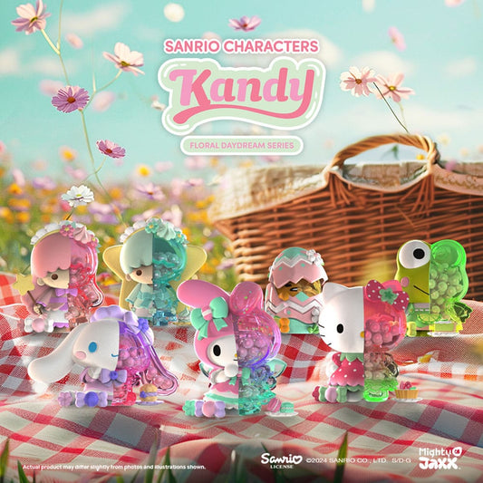 Sanrio Floral Daydream Series Kandy 4 inch Vinyl Figure Blind Box Display (6) P051109