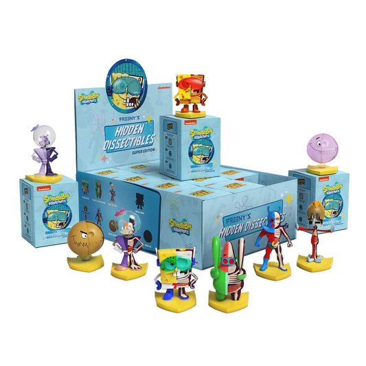 Spongebob Squarepants Blind Box Hidden Dissectibles Series 04 (Super ed.) Display (12) P051113