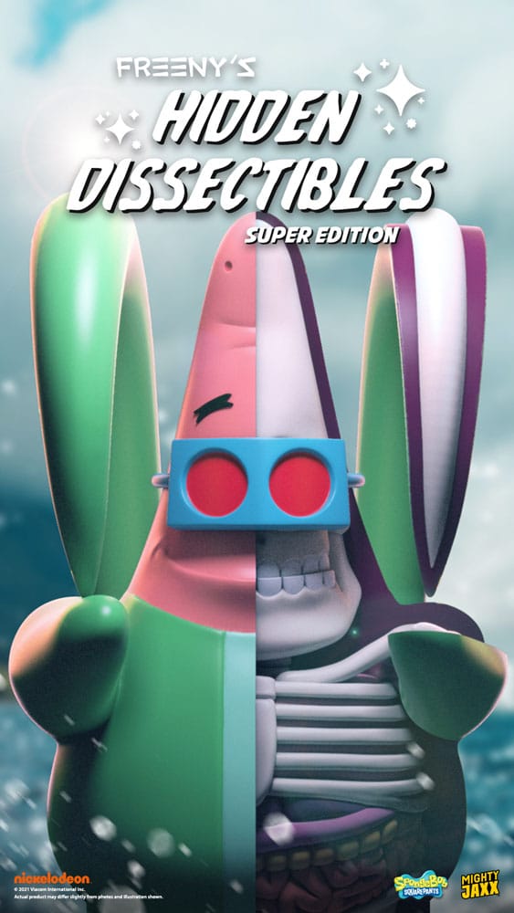 Spongebob Squarepants Blind Box Hidden Dissectibles Series 04 (Super ed.) Display (12) P051113