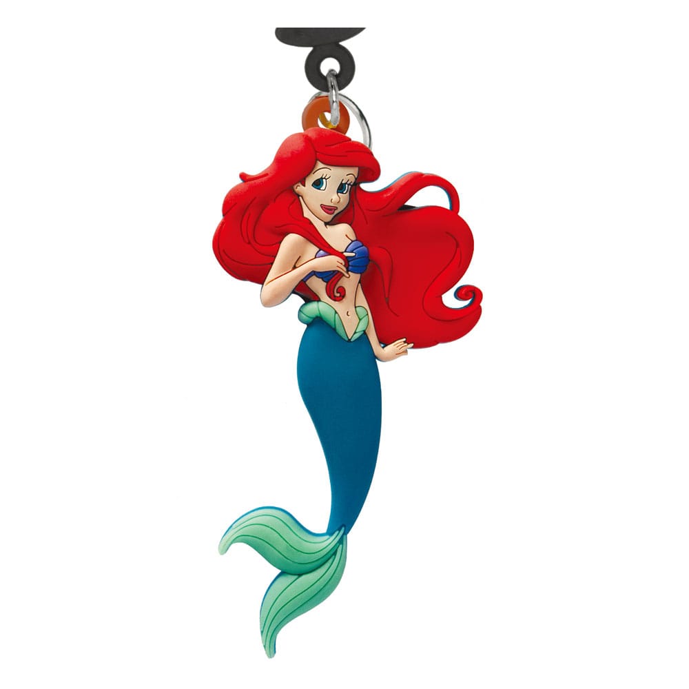 Disney Princess Soft Touch PVC Bag Clip Ariel P051213