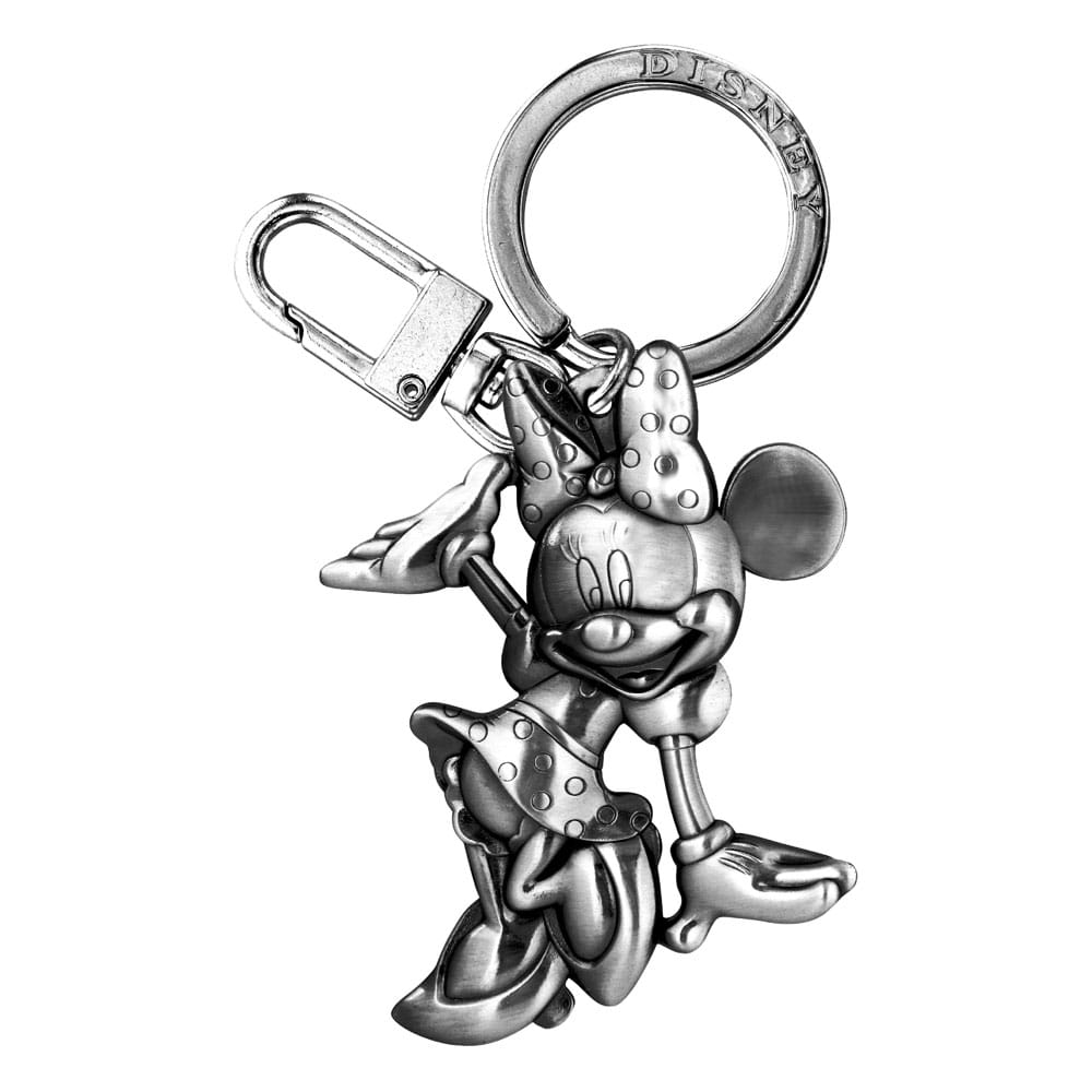 Mickey Mouse Pewter-Keychain Minnie P051223