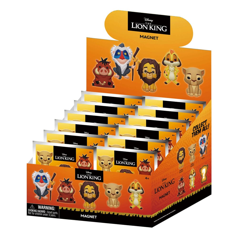The Lion King Magnets blind pack Series 1 Display (12) P067699