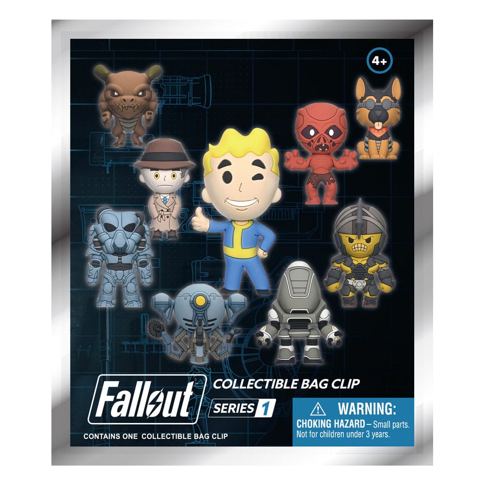 Fallout 3D Foam Bag Clips Series 1 Display (24) P065969