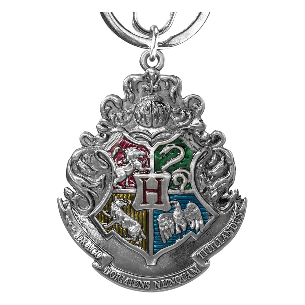 Harry Potter Pewter-Keychain Hogwart Crest P065974