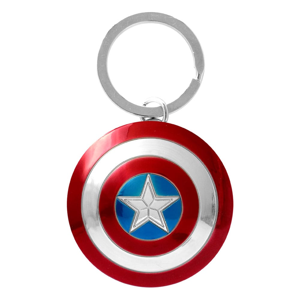 Marvel Metal Keychain Captain America Shield P051446