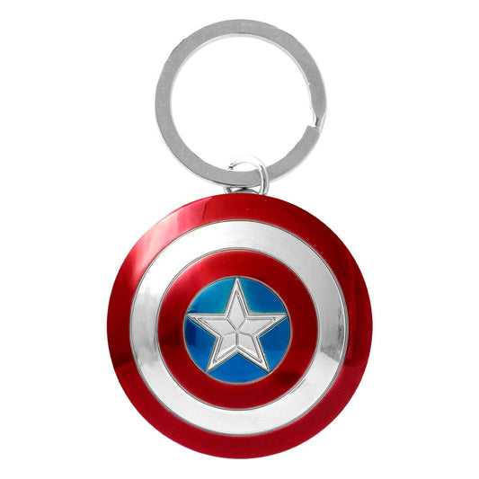 Marvel Metal Keychain Captain America Shield P051446