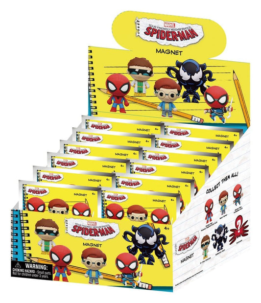 Spider-Man Magnets blind pack Display (12) P071176