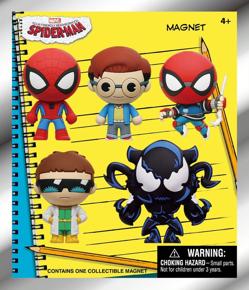 Spider-Man Magnets blind pack Display (12) P071176