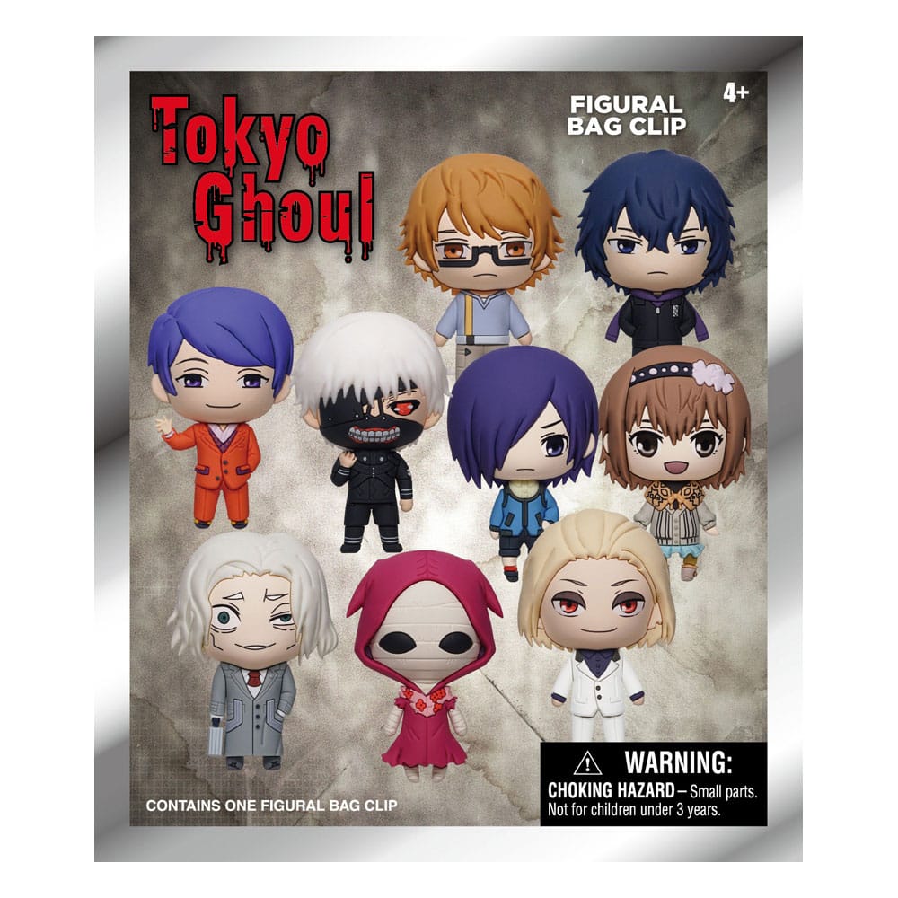 Tokyo Ghoul 3D PVC Bag Clips Series 2 Display (24) P051509