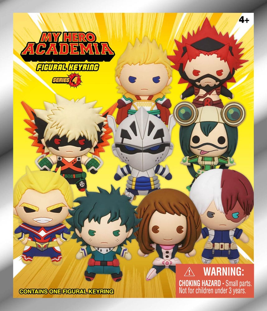 My Hero Academia 3D PVC Bag Clips Series 4 Display (24) P051512