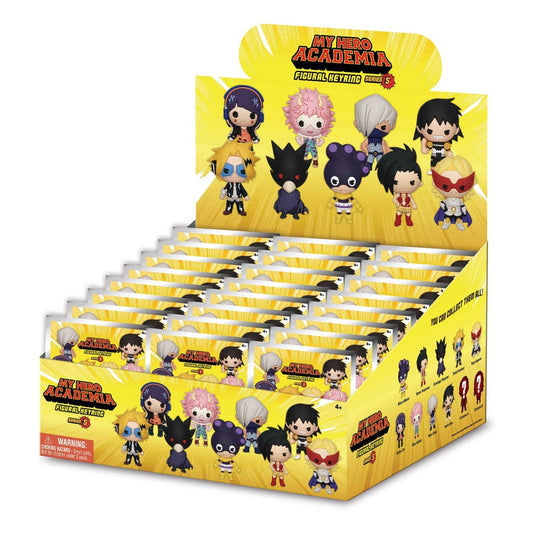 My Hero Academia 3D Foam Bag Clips Series 5 Display (24) P051514