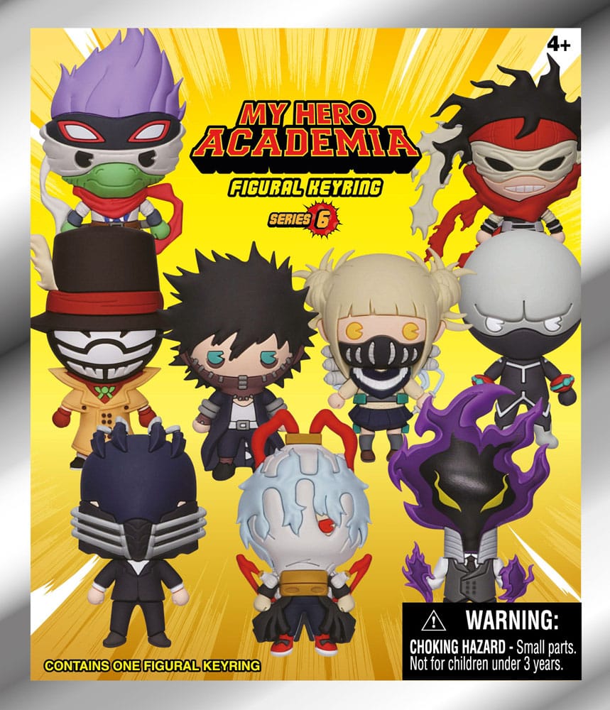 My Hero Academia 3D Foam Bag Clips Series 6 Display (24) P067776