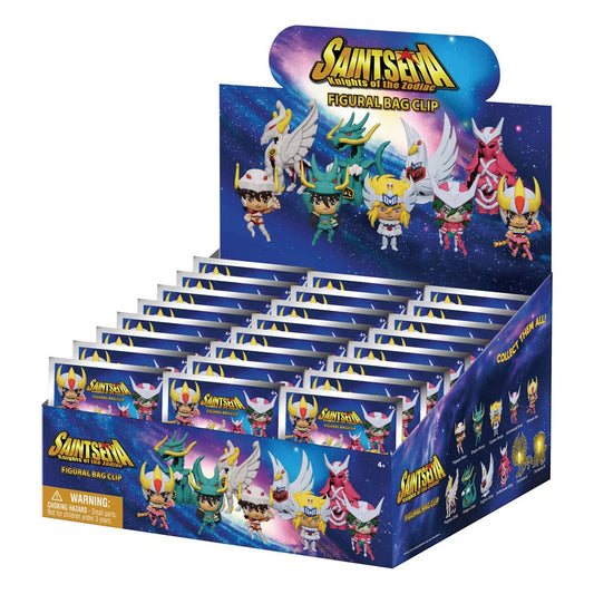 Saint Seiya 3D Foam Bag Clips Series 1 Display (24) P051539