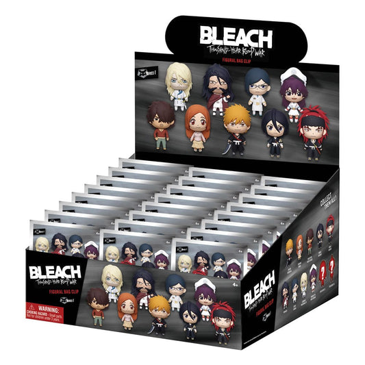 Bleach Thousand-Year Blood War 3D Foam Bag Clips Series 1 Display (24) P067777