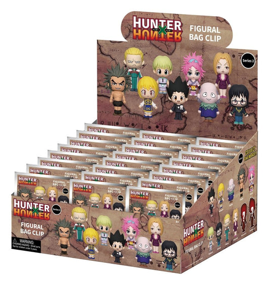 Hunter × Hunter 3D Foam Bag Clips Series 2 Display (24) P073287