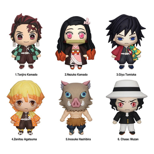 Demon Slayer: Kimetsu no Yaiba 3D 3D Magnets Series 1 Display (12) P051567