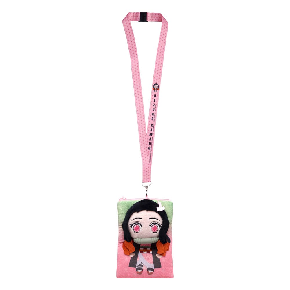 Demon Slayer: Kimetsu no Yaiba Lanyard Nezuko Deluxe with Pouch Card Holder P051575