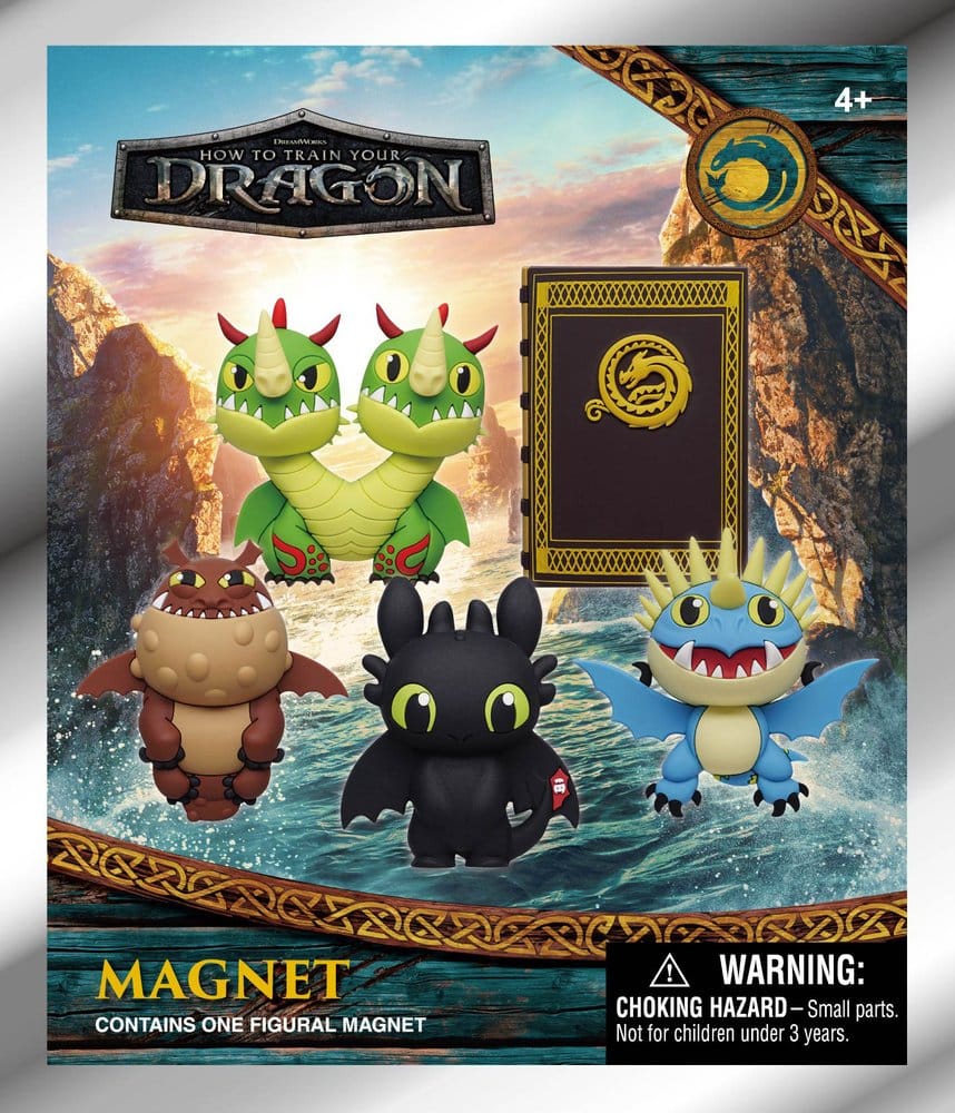 How to Train Your Dragon Magnets blind pack Series 1 Display (12) P073288