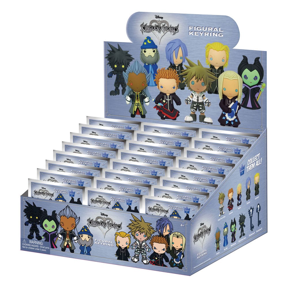 Kingdom Hearts PVC Bag Clips Series 2 Display (24) P051627