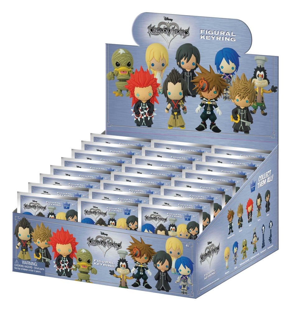 Kingdom Hearts 3D Foam Bag Clips Series 3 Display (24) P074617