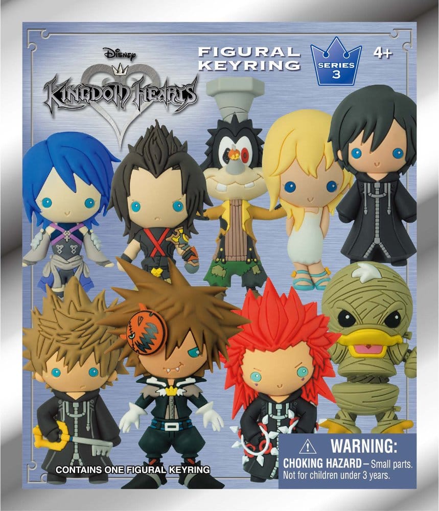 Kingdom Hearts 3D Foam Bag Clips Series 3 Display (24) P074617