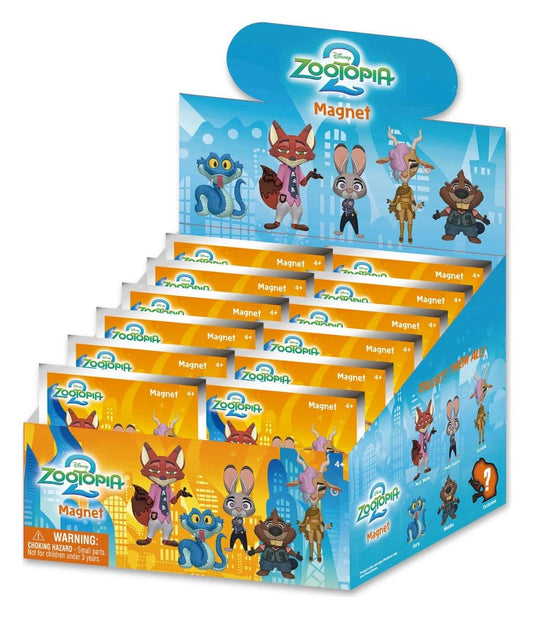 Zootopia 2 Magnets blind pack Series 1 Display (12) P073292