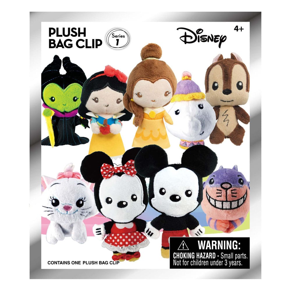 Disney Plush Bag Clips Display (24) P051680