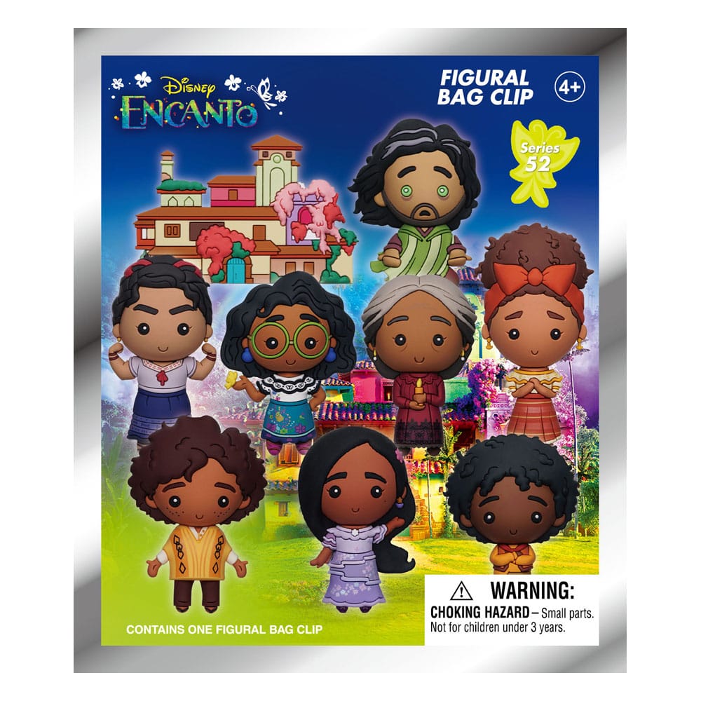 Encanto 3D Foam Bag Clips Series 52 Display (24) P065984