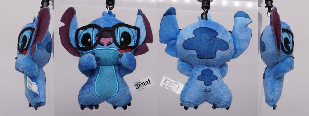 Lilo & Stitch Plush Bag Clips Stitch Display (24) P051693